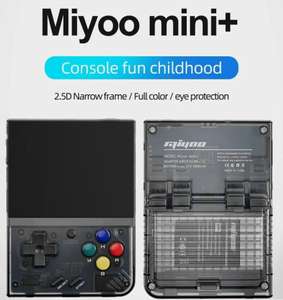 Mini Console de jeu 3,5" Miyoo Mini Plus v2 - Plusieurs couleurs au choix - Sans jeu