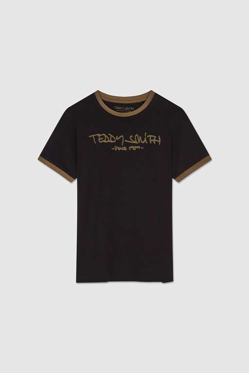 Sélection de T-Shirts en promotion - Ex: Tee-shirt col rond et manches courtes Teddy Smith Ticlass 3