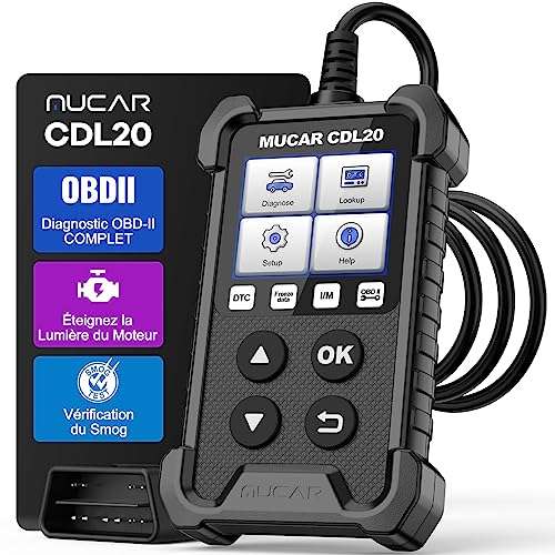 Scanner Lecteur Code Voiture EOBD Mucar CDL20 OBD-II avec Fonctions OBD-II complètes (Vendeur Tiers)