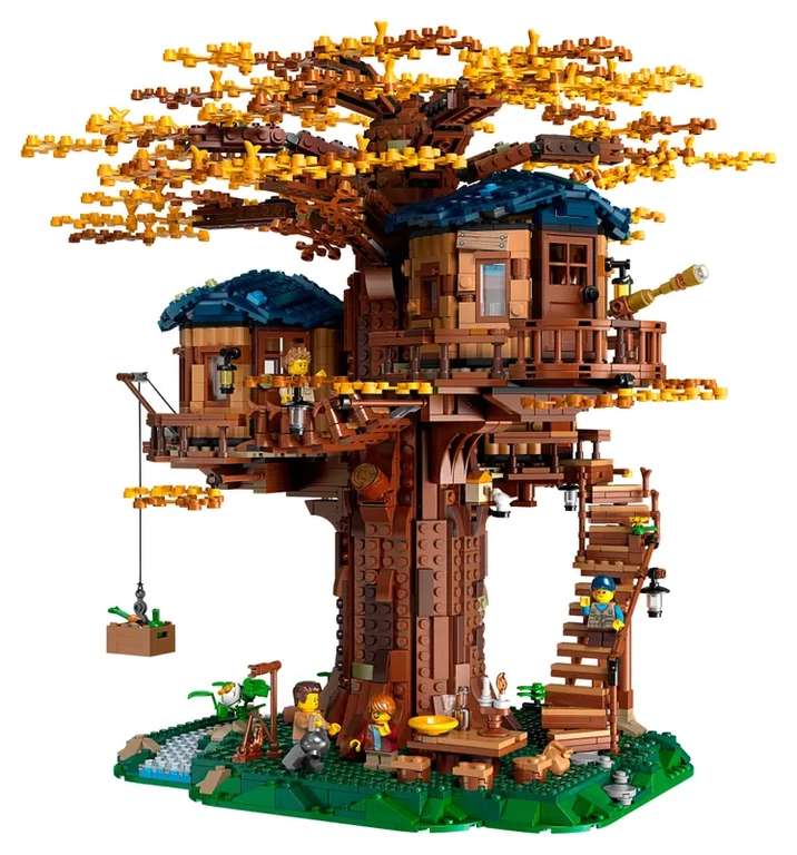 Jeu de construction Lego Ideas (21318) - La cabane dans l’arbre (kitstore.fr)