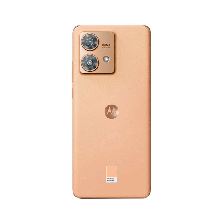 Smartphone 6.5" Motorola edge 40 neo 5G - Double SIM, 256 Go, Peach + Ecouteurs sans fil Bose Quietcomfort Earbuds II offerts