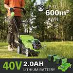 Tondeuse et coupes-bordures sur batterie Greenworks G40LM35 - Li-Ion 40V , 2 batteries 2Ah + chargeur