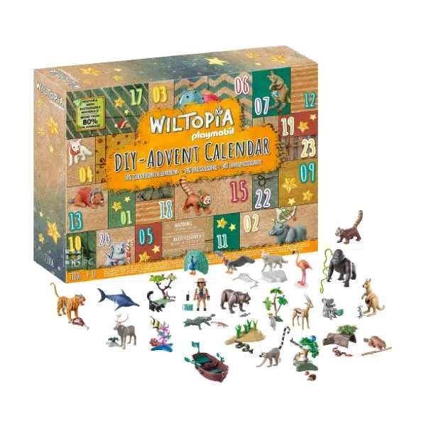 Calendrier De L Avent Wiltopia Tour Du Monde Animaux Playmobil 71006 