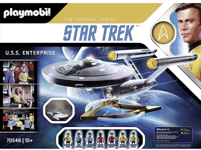 Jouet Playmobil Star Trek U.S.S. Enterprise NCC-1701 (70548)