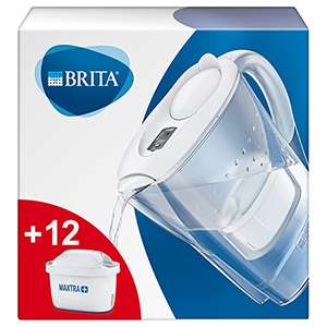 [Prime] Carafe filtrante Brita Marella blanche + 12 filtres Maxtra+