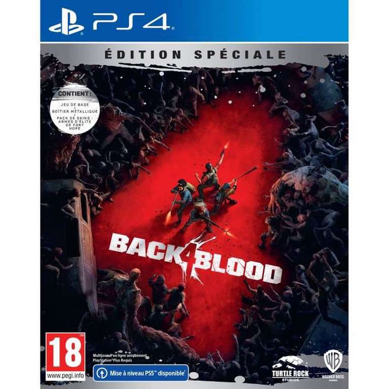 Sélection de jeux vidéo PC, Xbox, PS4, PS5 en réduction - Ex : Back for Blood - Edition spéciale (PS4)