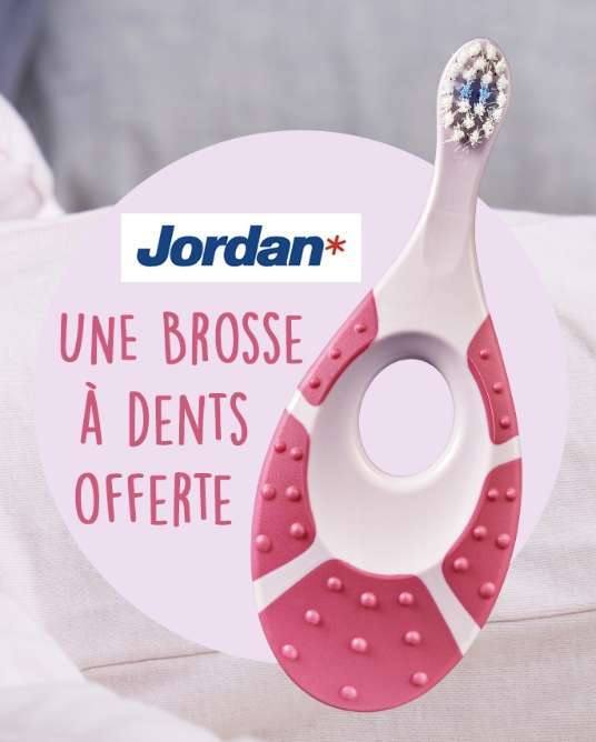 1 Brosse à dents Jordan pour bébé de 0-2 ans offerte (hipp.fr)