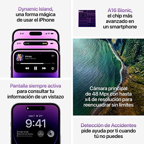 Smartphone 6.7" Apple iPhone 14 Pro Max - 256 Go