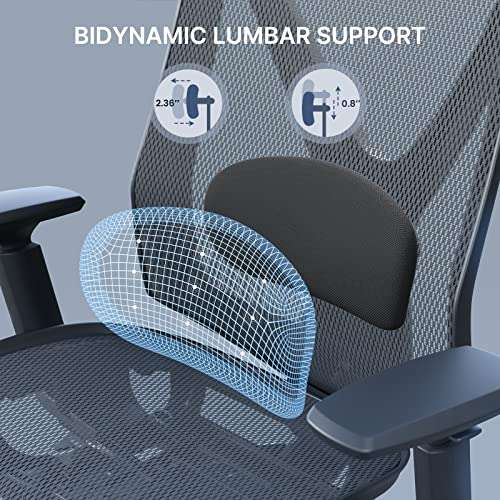 Chaise de bureau ergonomique Huanuo (vendeur tiers, via coupon et code promo)