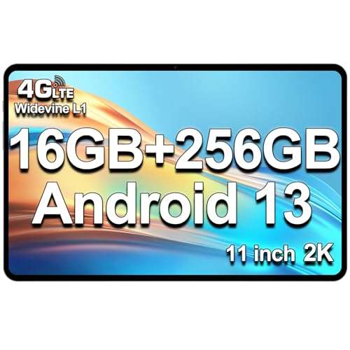 Teclast T50 - 11 pouces - Tablette 2K - Android 12 - 128Go