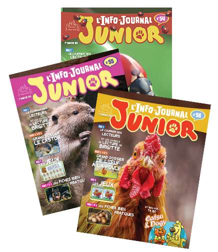 Abonnement au magazine l'info-journal junior pour Enfant gratuit - fbbjunior.com