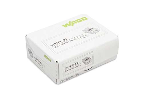 WAGO - Flacon de 100 mini bornes de connexion automatique 2, 3, 5