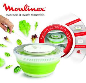Essoreuse à salade rétractable Moulinex (K2530104) - 4 L