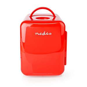 Mini réfrigérateur portable Nedis - 4L, AC 100 -240 V/12 V (ideal pour 6 canettes de 33 cl.)