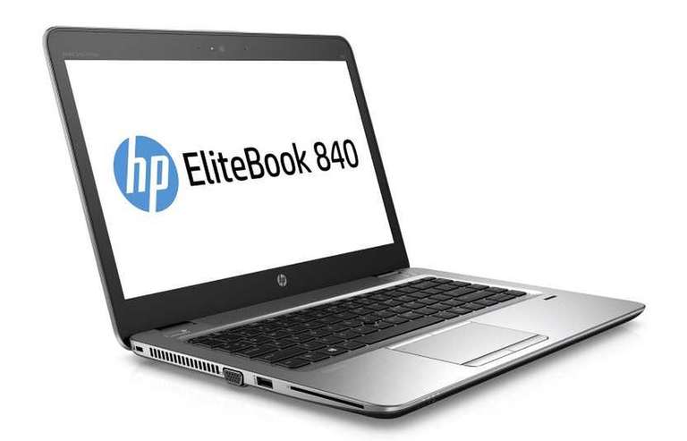 PC Portable 14" HP EliteBook 840 G3 - HD, i5-6200U, 8Go RAM, SSD 240Go, Windows 10 (reconditionné)