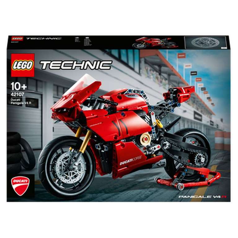 25% cagnottés sur une sélection de Lego - Ex: Lego Technic 42107 Ducati Panigale V4R à 41.17€ (Via 13,73€ sur Carte Fidélité)