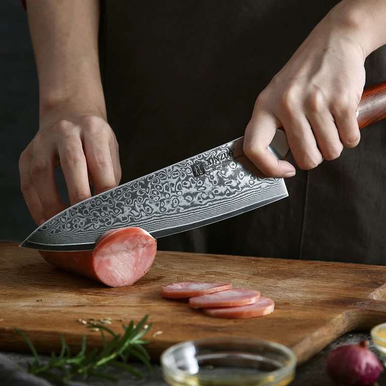 Couteau de Chef en acier damas Xinzuo Yu série Gyuto