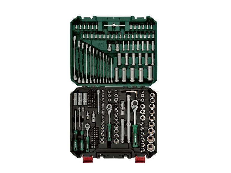 Coffret de clés à douille Parkside - 216 pièces (Frontalier Espagne) — promo Maison