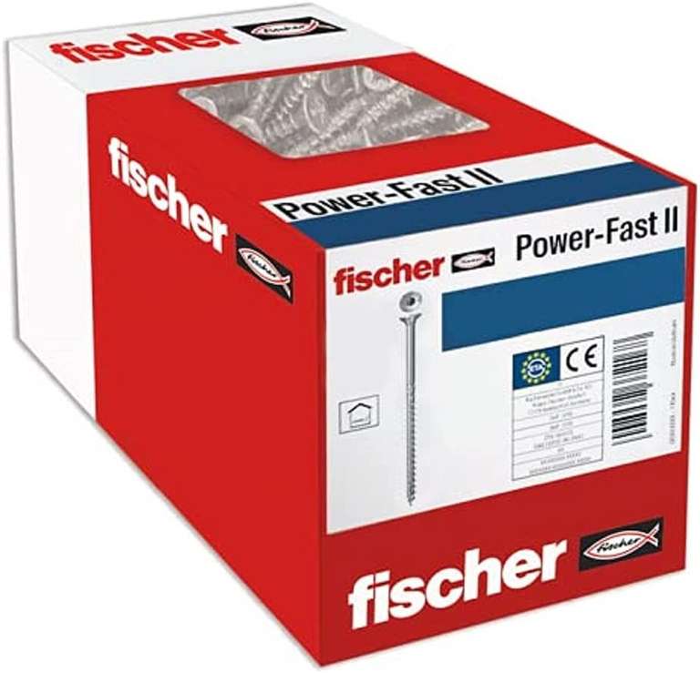 Boite de 200 Vis à bois Fischer PowerFast II - 3,5x25