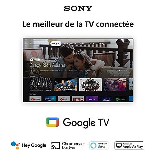 TV LED 65" Sony XR-65X95J - 4K UHD, HDR, Google TV, 120 Hz, Dolby Vision / Dolby Atmos / IMAX / DTS