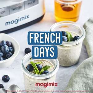Offres French Days Magimix Ex: -20% de sur le Cook expert XL et 450 euros de cadeaux (1 Cocotte Expert + Cooking Class)