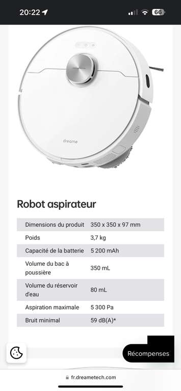 Robot Aspirateur Laveur Dreame L10s Ultra (dreametech.com) - optimisation a 679€