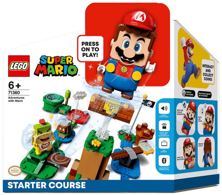 40% de remise immédiate sur les Pack de démarrage Lego - Les aventures de Mario ou Luigi - Kirchberg (Frontaliers Luxembourg)