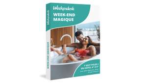 Jusqu'à -25% sur les coffrets Weekendesk - Ex: Week-end Spa et Dîner (dématérialisé - weekendesk.fr)