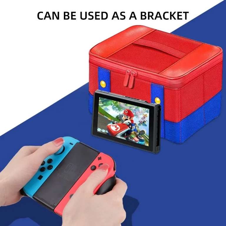 Grand étui de protection pour Nintendo Switch - 25.5 x 19 x 13 cm