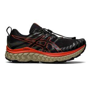Chaussures trail ASICS Trabuco Max - Black/cherry Tomato - Plusieurs tailles disponibles