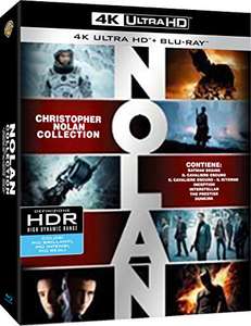 Pack Nolan 7 Blu-ray 4K -Dunkerque / Batman Begins / The Dark Knight / The Dark Knight Returns / Inception / Interstellar / The Prestige