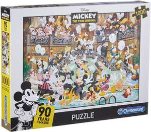 Sélection de Puzzles Clementoni en promotion - Ex : Puzzle Collection Mickey 90th Anniversary (1000 pièces)