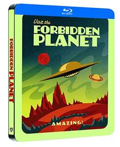 Blu-Ray Édition Steelbook Planète Interdite (Forbidden Planet) - inclus le poster du film