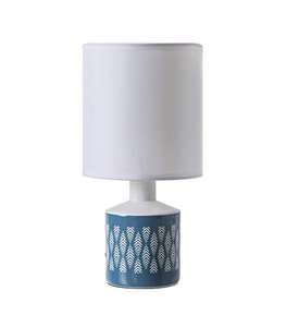 Lussiol Lighting Lampe de chevet Gisele Nature Frise- Lampe moderne en céramique (via coupon)