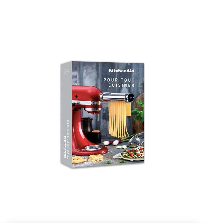 Robot pâtissier multifonctions Artisan Kitchenaid - 4.8L, Balance de cuisine et livre de recettes inclus