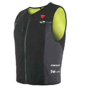 Airbag Moto Dainese Smart Jacket V2 - Tailles XS à L, Noir