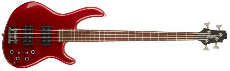 Guitare basse Cort Action HH4 - Blood Red Metallic (Kytary.fr)