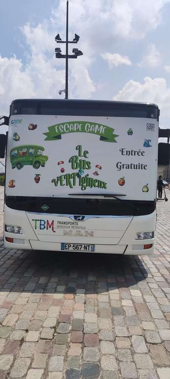 Escape game Le bus Vert'igineux par TBM Gratuit - Bordeaux (33)