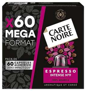 Lot de 240 Capsules Nespresso Carte Noir n°9 - 4 x 60 Capsules Aluminium