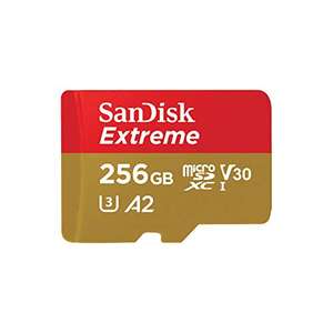 Carte Mémoire SanDisk Extreme MicroSDXC 256 Go + Adaptateur