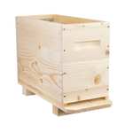 Corps + plateau Dadant 5 cadres (bandes lisses) - Ruchéco (icko-apiculture.com)