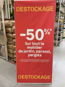50% de réduction sur le mobilier de jardin & 30% de réduction sur les barbecue - Montigny-lès-Cormeilles (95)