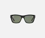 Lunettes Ray-Ban RB4194 Poli Noir - Verres Classic G-15 (Taille L 53-17)