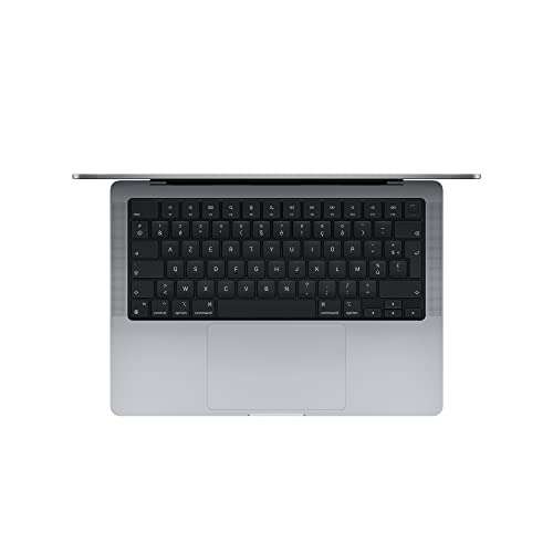 Ordinateur portable MacBook Pro 14" Apple 2021 - Puce M1 Pro avec CPU 10 cœurs et GPU 16 cœurs, 16 Go RAM, 1 to SSD, Gris sidéral