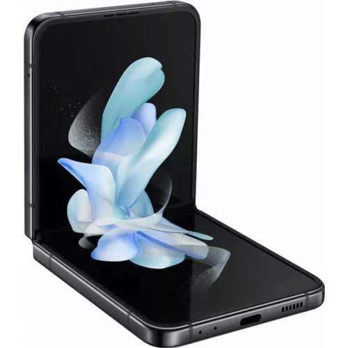 Smartphone 6.7" Samsung Galaxy Z Flip 4 5G - 128 Go, noir (via 200€ de bonus reprise d'un ancien téléphone + ODR 100€)