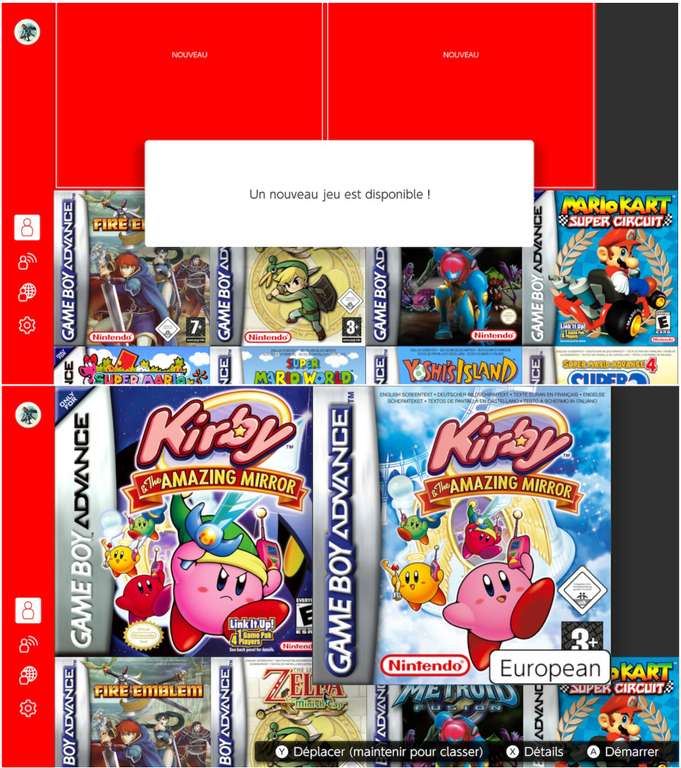 Kirby et le Labyrinthe des Miroirs rejoint le Nintendo Switch Online + Pack Additionnel (Dématérialisé)
