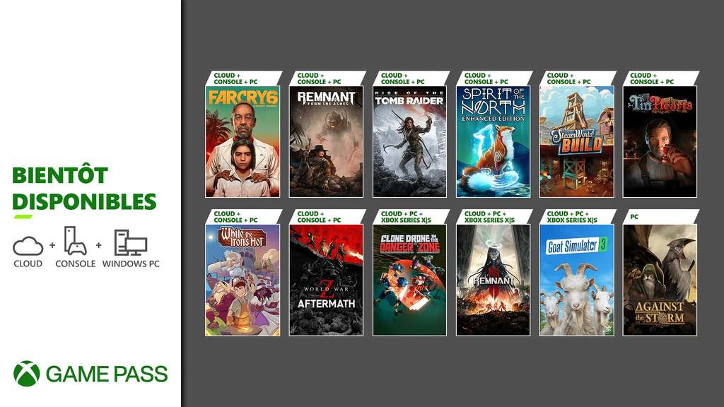 Cette semaine sur Xbox : les nouveaux jeux du 7 au 11 novembre - Xbox Wire  en Francais