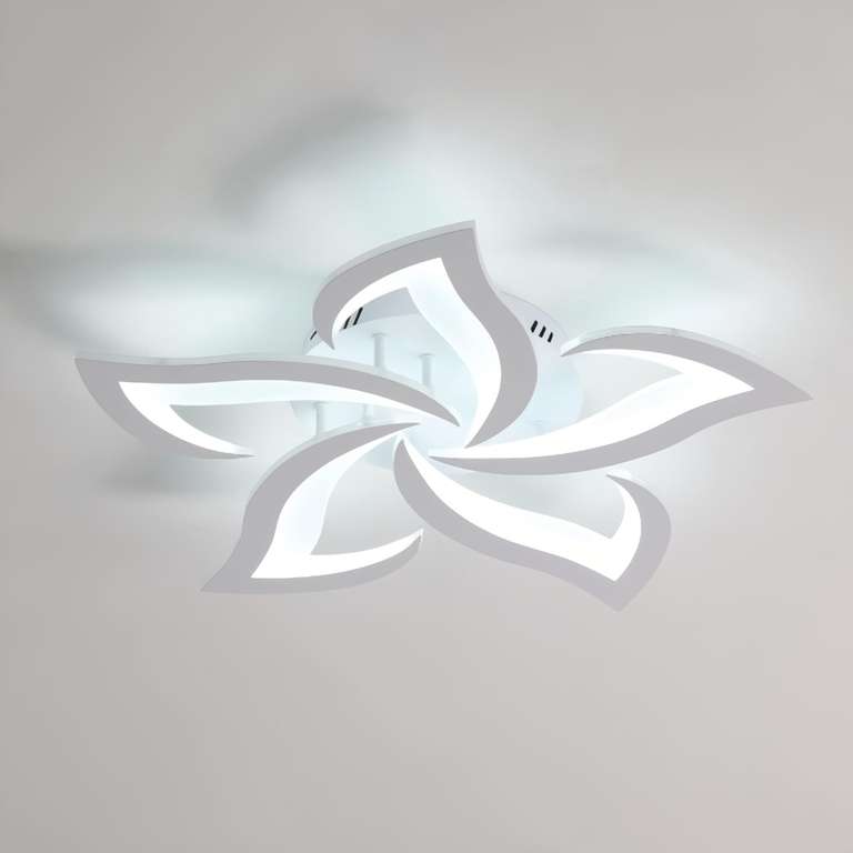 GLAMARIS Plafonnier LED 36W, Lampe De Plafond 4050LM, IP44 6500K Luminaire Plafonnier Applicable A Salle De Salon Couloir Balcon 23 Cm 92462823