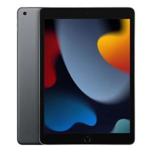 Tablette 10.2" Apple iPad 9 (2021) - 64 Go, WiFi, Gris Sidéral (MK2K3NF/A) - Via 58.35€ sur la carte