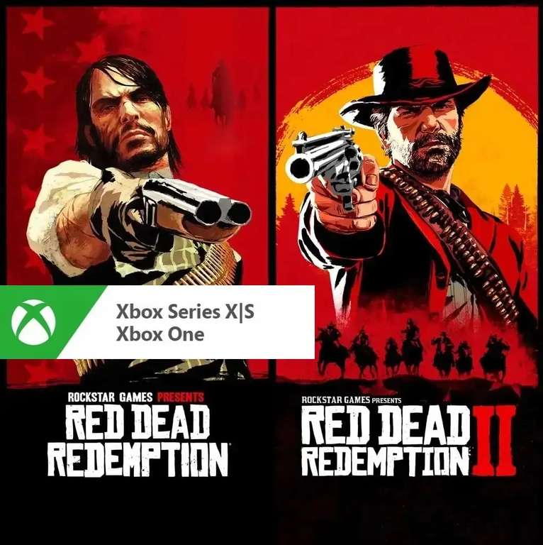 Bundle Red Dead Redemption + Red Dead Redemption 2 sur Xbox One & Series XIS (Dématérialisé - Achat store Turquie)